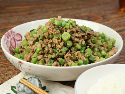 橄欖菜四季豆炒肉碎 - Katering 點點到會