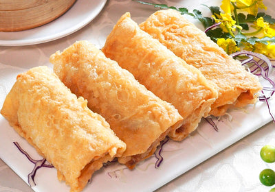 Deep-fried Shrimp Bean Curd Roll 鮮蝦腐皮卷1件 - Katering 點點到會