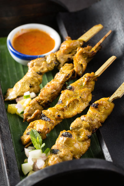 Thai Style Satay Pork 泰式沙嗲豬 - Katering 點點到會