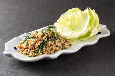 Minced Meat with lettuce Salad 泰式香辣肉碎沙津 - Katering 點點到會