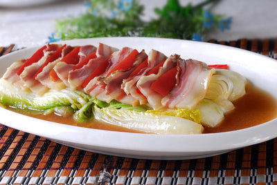 Salty Pork with Baby Cabbages with Broth 咸肉百頁娃娃菜 1KG - Katering 點點到會