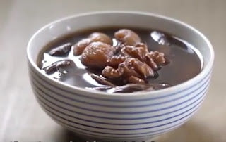 4碗 茶樹菇黑豆腰果素燉湯 補腎利尿, 健脾和胃, 清肝明目