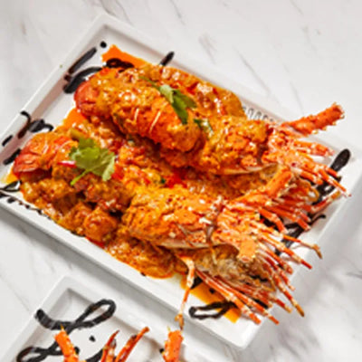 010B 黃咖哩龍蝦配印度煎餅 DOUBLE LOBSTER YELLOW CURRY 2人份量