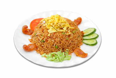 Fried Rice with Minced Pork in Chili & Hot Basil 香辣肉碎炒飯 - Katering 點點到會