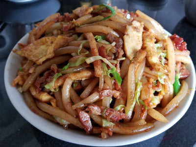 蒜香雞柳炒銀針粉 - Katering 點點到會