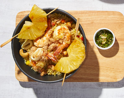 031 海鮮菠蘿炒飯 FAMOUS PINEAPPLE FRIED RICE WITH SEAFOOD 2人份量