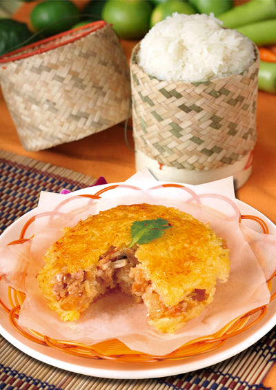 Crispy Sticky Rice with Chicken 鳳凰煎糯米雞 - Katering 點點到會