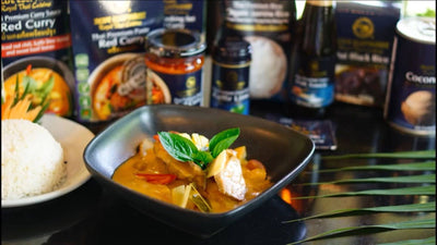 Thai Red Curry Veggie 泰式紅咖哩配雜菜 - Katering 點點到會