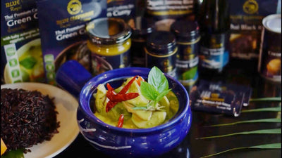 Thai Green Curry Veggie 藍象特色青咖哩雜菜 - Katering 點點到會