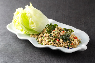 Minced Meat Lettuce Wrap 碎肉生菜包 - Katering 點點到會