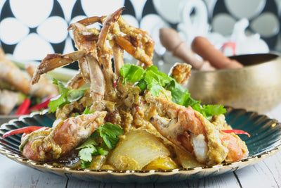 Yellow Curry Crab 黃咖哩蟹 250g / 500g - Katering 點點到會