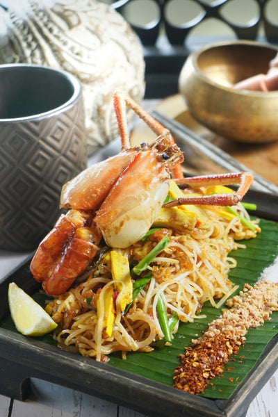 Jumbo Prawn Pad Thai 大蝦金邊粉 2lbs 2 jumbo river prawns - Katering 點點到會