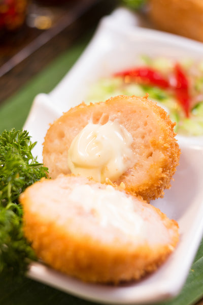 Deep-fried Prawn Balls with Stuffed Cheese 泰式炸軟心芝士蝦球 - Katering 點點到會