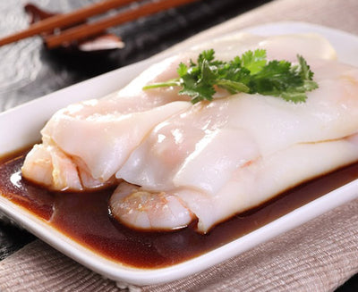 Chinese Chive & Shrimp Rice Roll 韮黃原隻鮮蝦腸 - Katering 點點到會