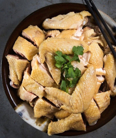 Farm Chicken cooked with Homemade Soup 濃湯浸自家農場新鮮雞1隻