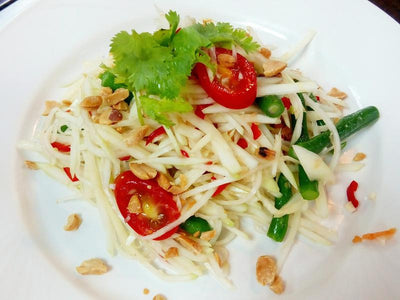 Green Papaya Salad with Lime Dressing 泰式木瓜絲沙律 2lbs - Katering 點點到會