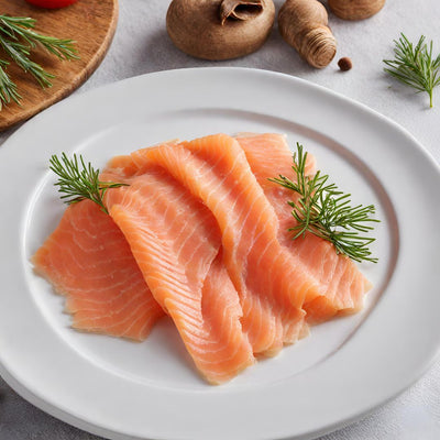 3. Sliced Norwegian Smoked Salmon 500gm