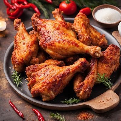 25. Chicken Mid. Wing with Chili Salt 1kg