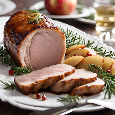 13. Roasted U.K Pork Loin with Apple Sauce 1.5kg