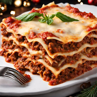 18. Home-made Lasagna Bolognese	2kg