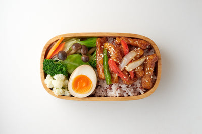 Japanese Style Roast Pork w/ Veggie Bento 燒汁豚肉配野菜便當