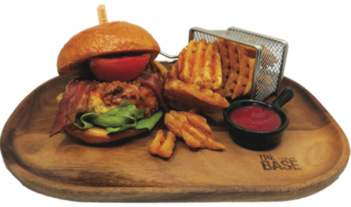 The BASE More Wagyu Cheese Burger 澳洲M級肉醬和牛芝士漢堡 - Katering 點點到會