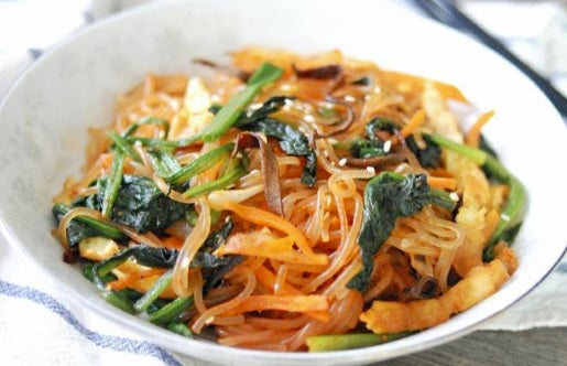 Fried Green Bean Vermicelli with Mixed Vegetable Korean Style 韓式炒粉絲 1.5kg - Katering 點點到會